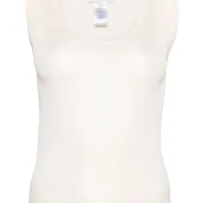 Полупрозрачный топ без рукавов