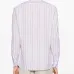 Полосатая рубашка с классическим воротником