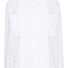 Рубашка с английской вышивкой