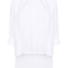 Блузка с круглым вырезом