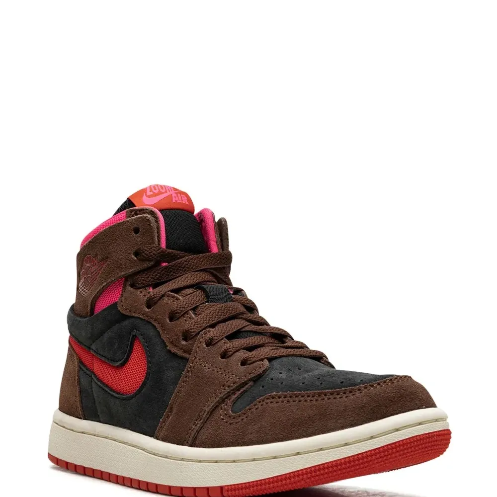 Кроссовки Air Jordan 1 Zoom Air CMFT Cacao Wow/Picante Red/Black/Hyper Pink