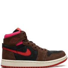 Кроссовки Air Jordan 1 Zoom Air CMFT Cacao Wow/Picante Red/Black/Hyper Pink