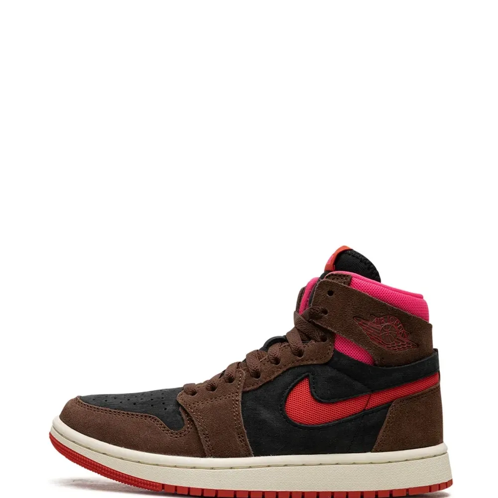 Кроссовки Air Jordan 1 Zoom Air CMFT Cacao Wow/Picante Red/Black/Hyper Pink