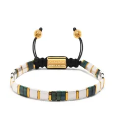 Браслет из бусин с логотипом