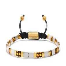 Браслет из бусин с логотипом