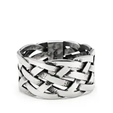 Кольцо Woven Chain