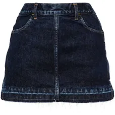 Джинсовая юбка мини