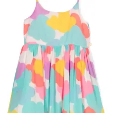 Платье с графичным принтом