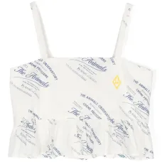 Топ с принтом