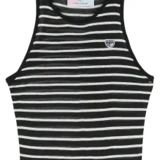 Полосатый топ с нашивкой Eyelike