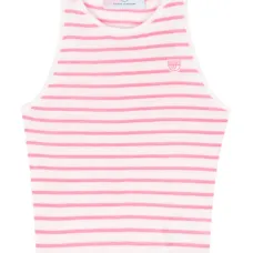 Полосатый топ с нашивкой Eyelike