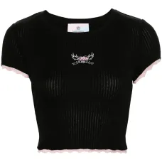 Топ Punk в рубчик с логотипом Топ Punk в рубчик с логотипом