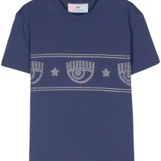 Футболка с декором Logomania Футболка с декором Logomania