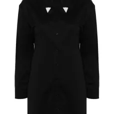 Платье мини со стразами