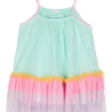 Платье с оборками