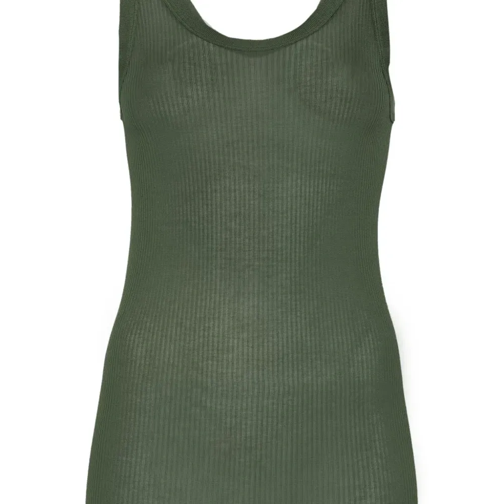 Полупрозрачный топ без рукавов