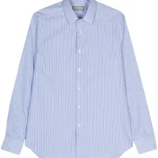 Полосатая рубашка с длинными рукавами