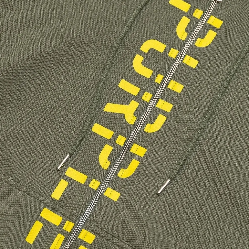 Худи на молнии с логотипом