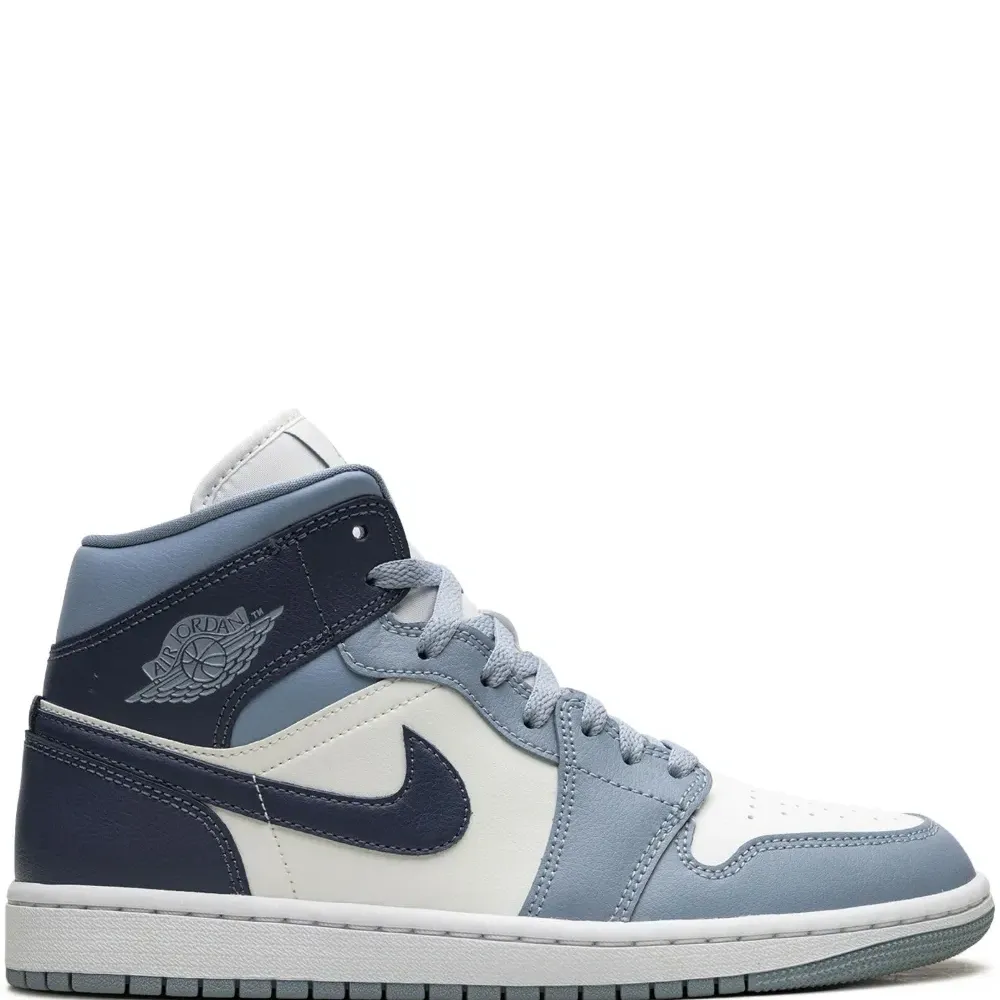 Кроссовки Air Jordan 1 Mid Two-Tone Blue
