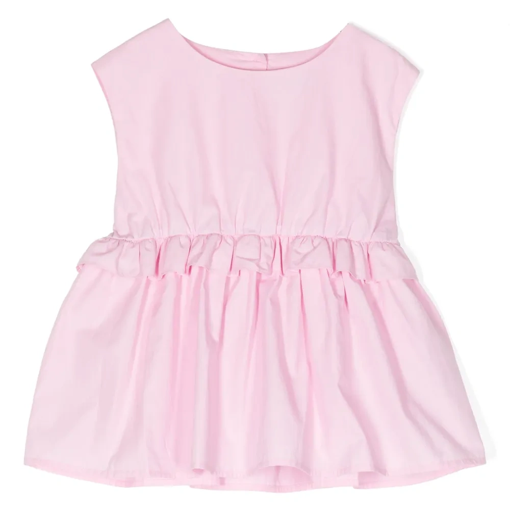 Платье с оборками