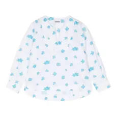 Блузка с цветочным принтом