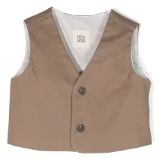 Твиловый жилет с логотипом