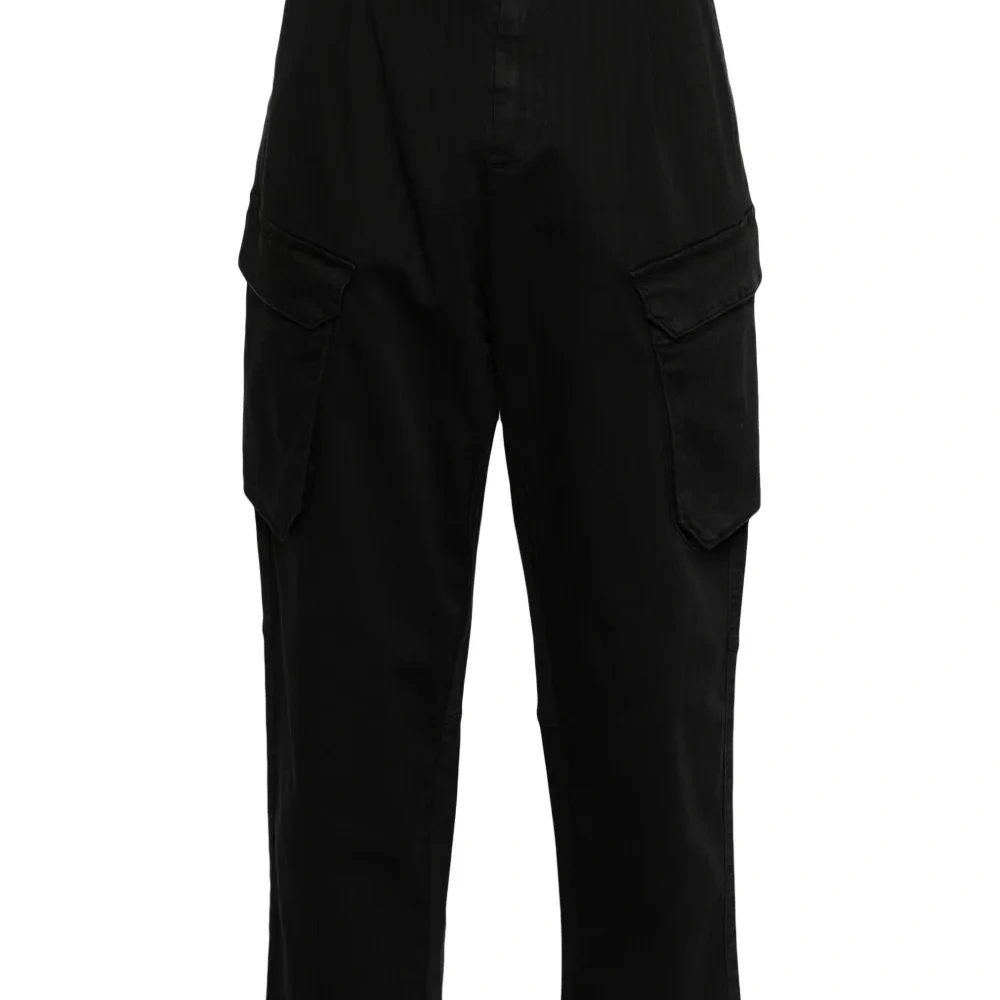 Зауженные брюки карго