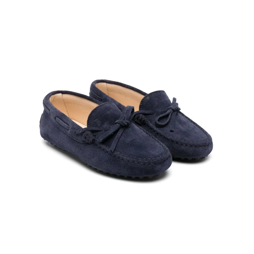 Лоферы с завязками