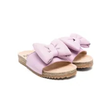 Шлепанцы Simona с бантом