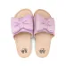 Шлепанцы Simona с бантом