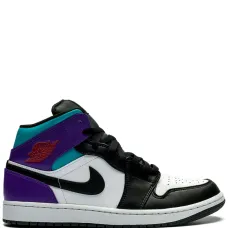 Кроссовки Air Jordan 1 Mid Aqua Кроссовки Air Jordan 1 Mid Aqua
