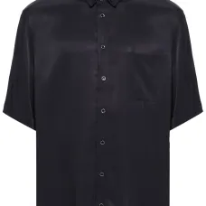 Фактурная рубашка с короткими рукавами