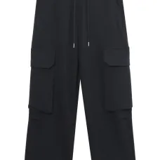 Брюки карго с эластичным поясом