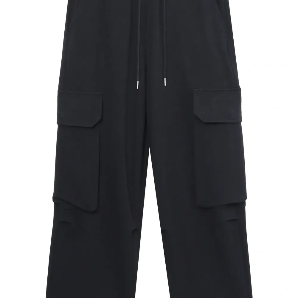 Брюки карго с эластичным поясом