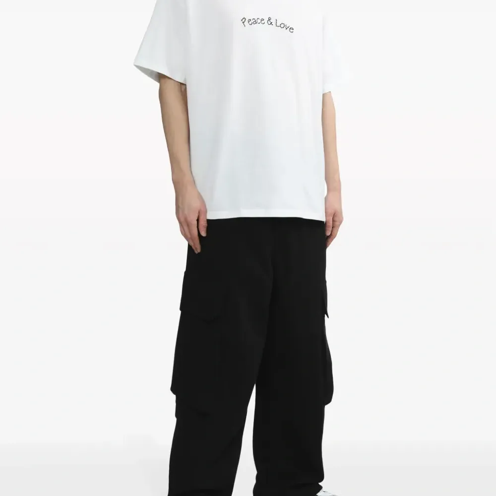 Брюки карго с эластичным поясом