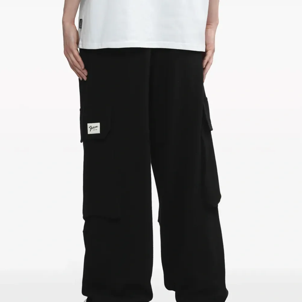 Брюки карго с эластичным поясом