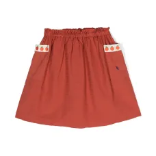 Юбка с вышитой монограммой