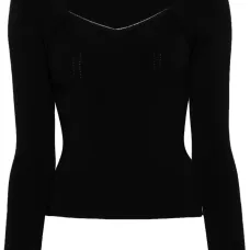 Топ с вырезом в форме сердца