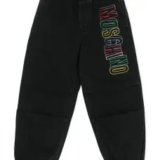 Зауженные джинсы с логотипом