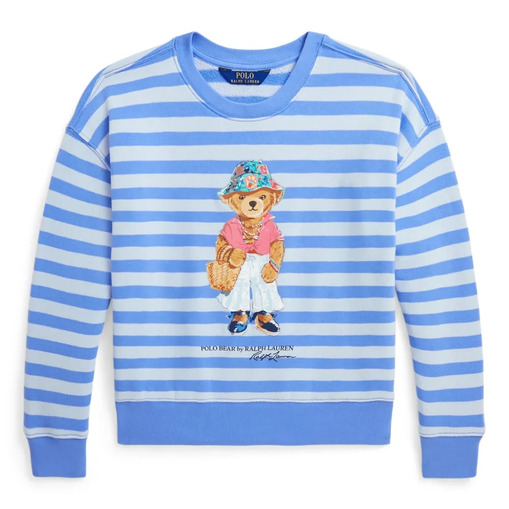Толстовка с принтом Polo Bear