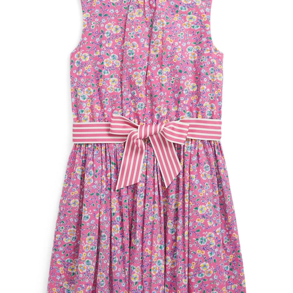 Платье с цветочным принтом