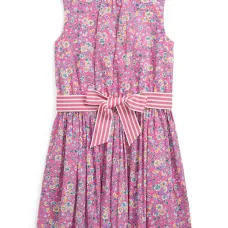 Платье с цветочным принтом