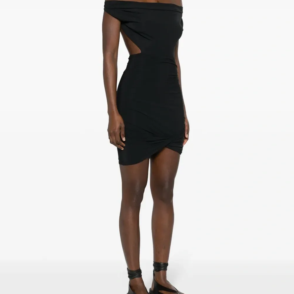 Платье мини Ester с воротником-хомутом