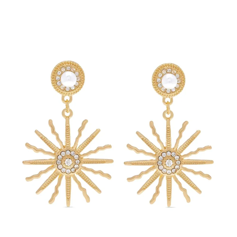 Декорированные серьги