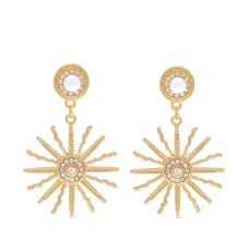 Декорированные серьги