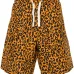 Шорты с леопардовым принтом