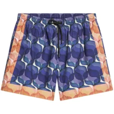 Плавки-шорты с геометричным принтом