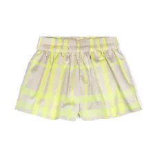 Расклешенные шорты в клетку Vintage Check