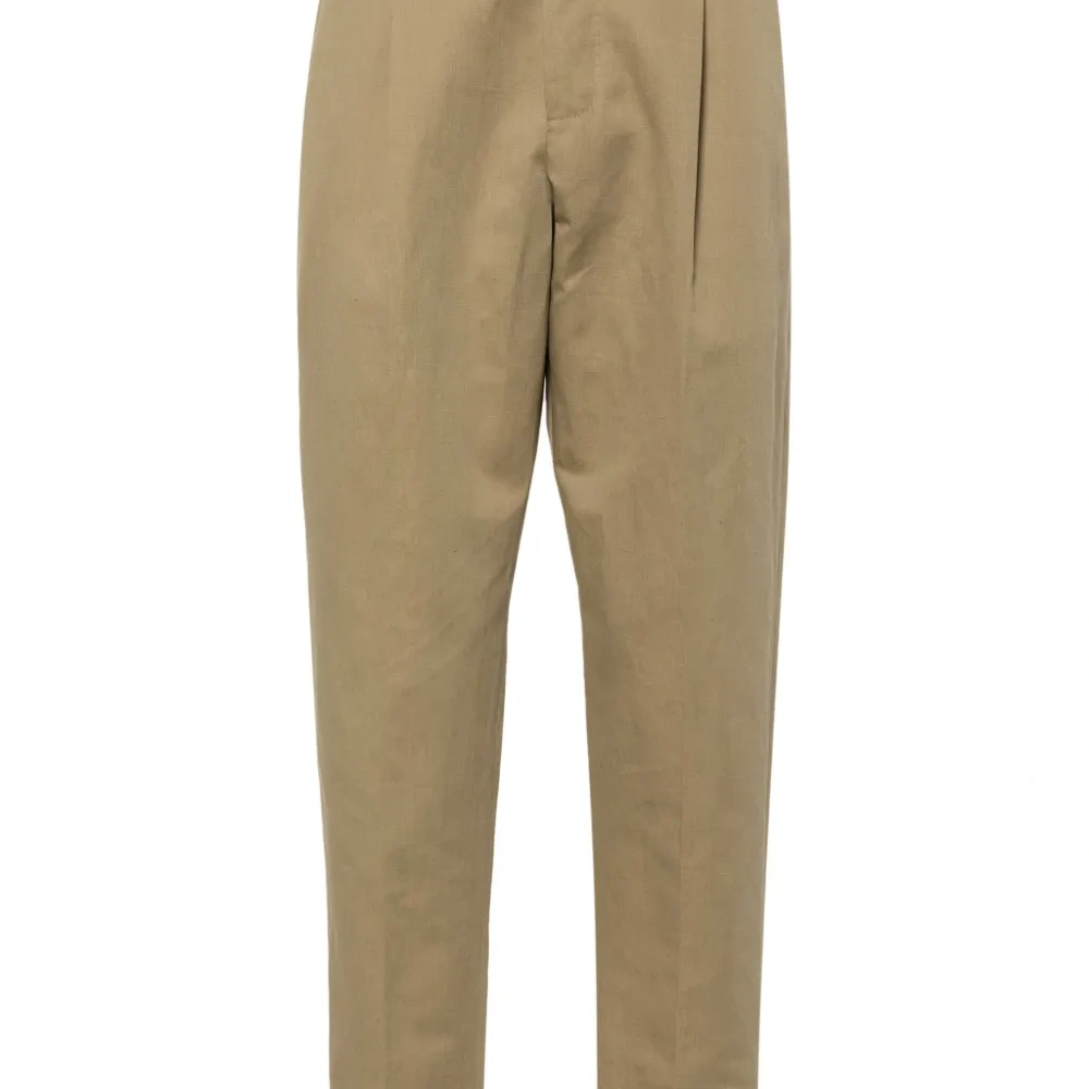 Зауженные брюки средней посадки Зауженные брюки средней посадки