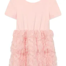 Ярусное платье с оборками